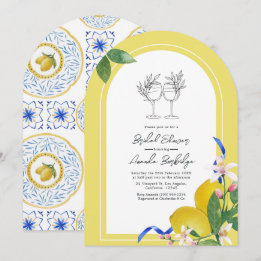 Convites chá de panela italiano "La Dolce Vita"