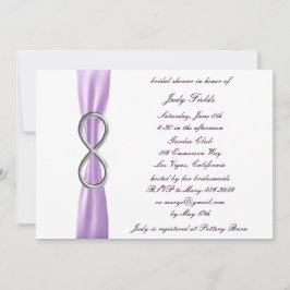 Convites Chá de panela lavanda Infinity Wedding