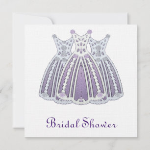 Convites Chá de panela Lilac e Rosa