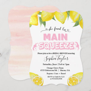 Convites Chá de panela Limon Main Squeeze