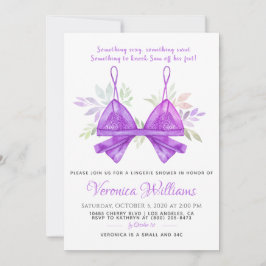 Convites Chá de panela lingerie