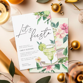 Convites Chá de panela Margarita Mexicana Fiesta