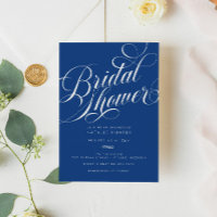 Chá de panela Marselha Bleu de Script Elegante