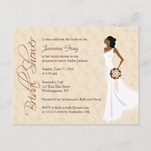 Convites Chá de panela moderno de Champagne da elegância