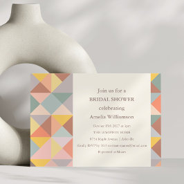 Convites Chá de panela Na moda Rústico de Queda de Terra Ne