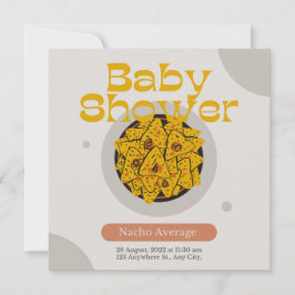 Convites Chá de panela Nacho Médio marinho Azul