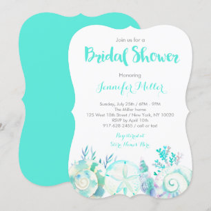 Convites Chá de panela náutico da praia