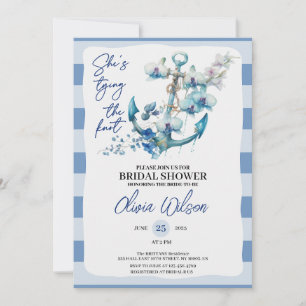 Convites Chá de panela Náutico do Casando ancorador