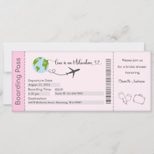 Convites Chá de panela, noiva para ser convidada