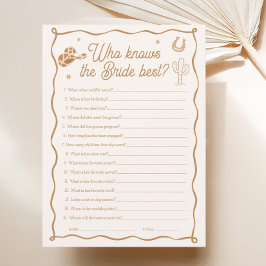 Convites Chá de panela Ocidental que conhece o melhor jogo