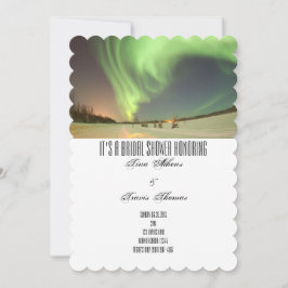 Convites Chá de panela Party Norte Luzes Guias Convidados