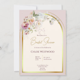 Convites Chá de panela Pastel Florals