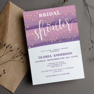 Convites Chá de panela Pastel Mauve