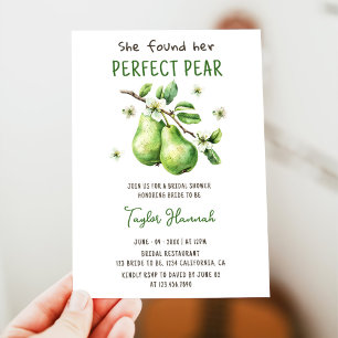 Convites Chá de panela Perfeito de Pear em Brunch Moderno