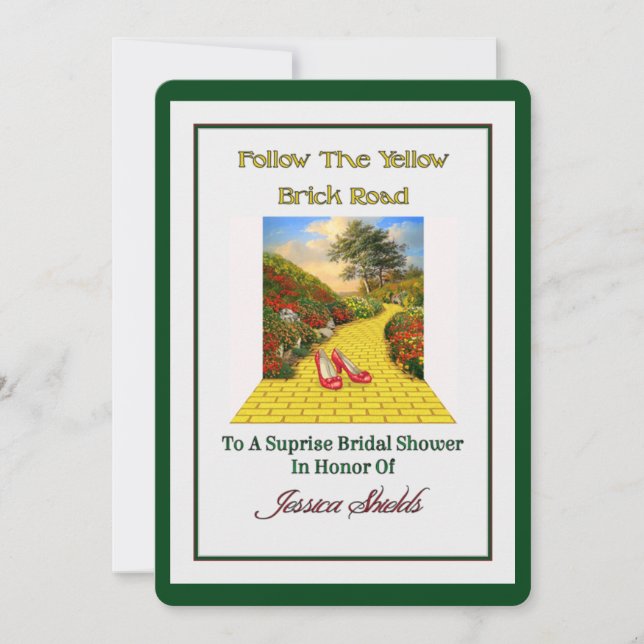 Convites Chá de panela personalizado (Frente)