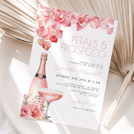 Convites Chá de panela Petals & Prosecco