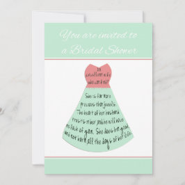 Convites Chá de panela Proverbs Excelente Esposa