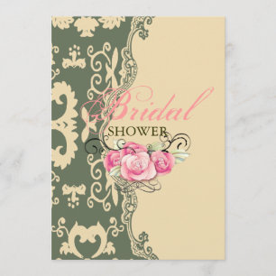 Convites chá de panela prudente do país ocidental do