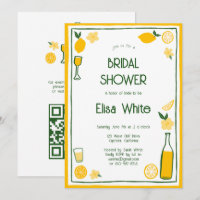 Chá de panela QR PERSONALIZADO de Limoncello Lemon