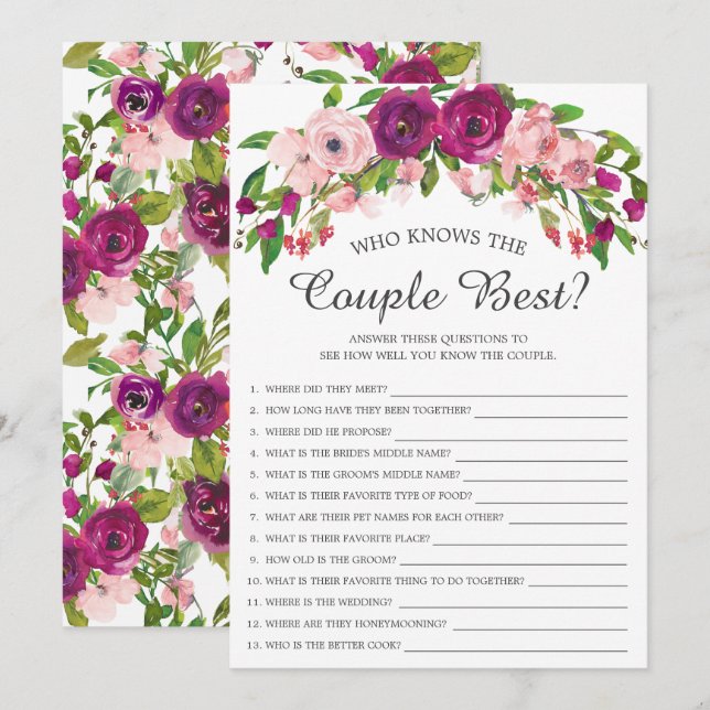 Convites Chá de panela que conhece o melhor jogo do Casal (Frente/Verso)