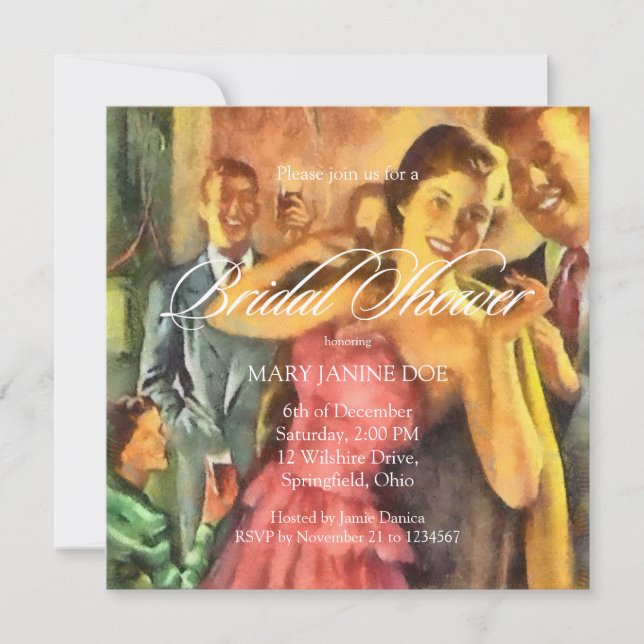 Convites Chá de panela Retroativo (Frente)