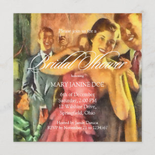 Convites Chá de panela Retroativo