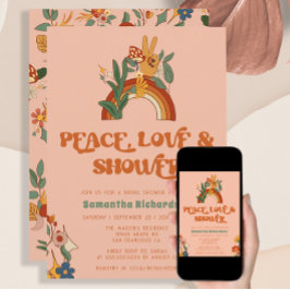 Convites Chá de panela Retroativo do Arco-Íris