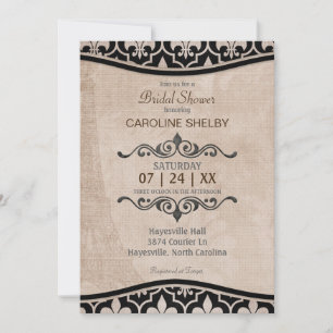 Convites Chá de panela Romântico de Bic Paris