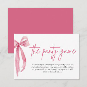 Convites Chá de panela Rosa Blush As Placas De Jogo