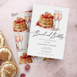 Convites Chá de panela rosa de Brunch e Borracha Elegante<br><div class="desc">Chá de panela rosa de Brunch e Borracha Elegante</div>