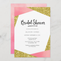 Chá de panela | Rosa e brilho