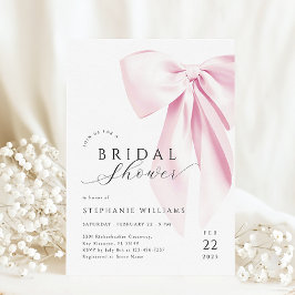 Convites Chá de panela Rosa Moderno