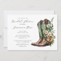 Chá de panela Rustic Boots