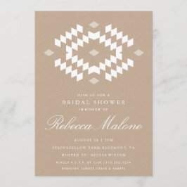 Convites Chá de panela Rustic Kraft Boho