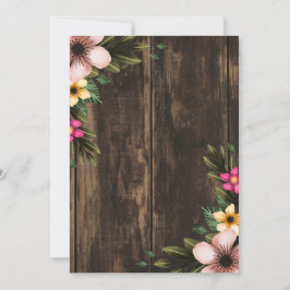 Convites Chá de panela Rústico de Celeiro Elegante