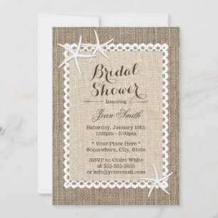 Convites Chá de panela Rústico de Peixe-Fígado