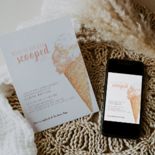 Convites Chá de panela Scooped Up