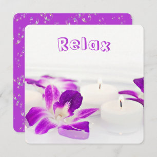 Convites Chá de panela Spa