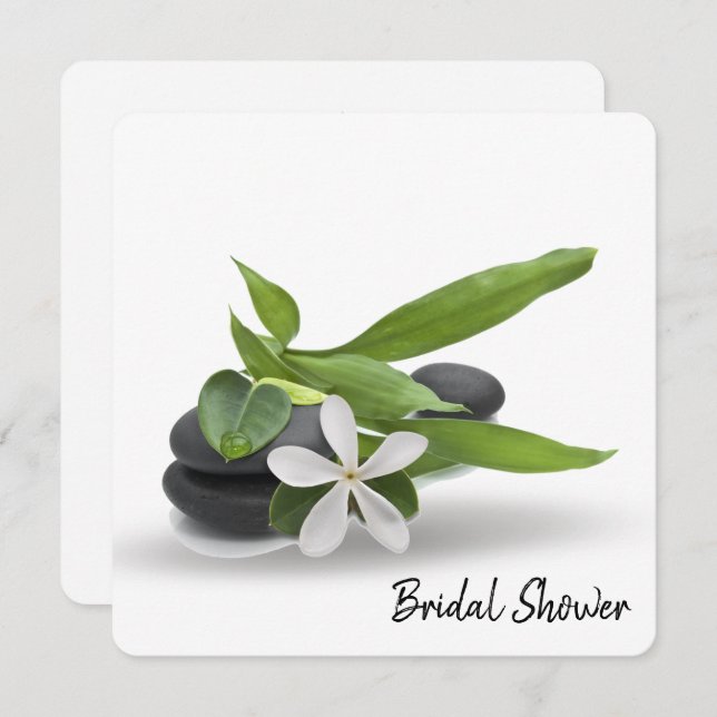 Convites Chá de panela Spa (Frente/Verso)