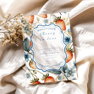 Convites Chá de panela Summer Berry Love