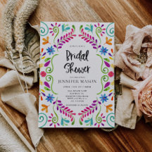 Chá de panela Tema Fiesta Colorido Mexicano