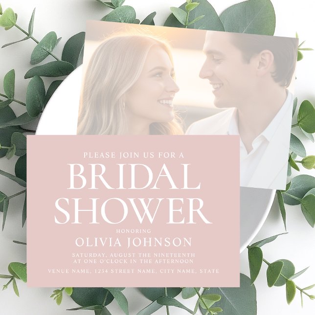 Convites Chá de panela Típico Foto Fotografia Rosa de Casam (Criador carregado)