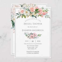 Convites Chá de panela, Um Jardim de Rosa Magnético