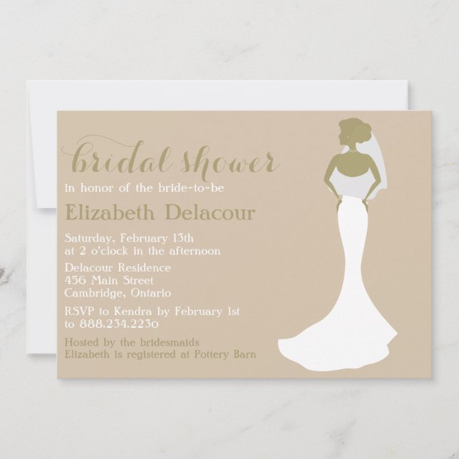 Convites Chá de panela Velho do Casamento Sereia (Frente)