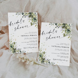 Convites Chá de panela verde