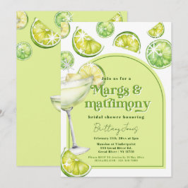 Convites Chá de panela Verde Margs & Matrimony