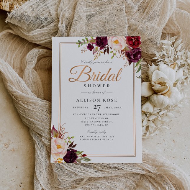 Convites Chá de panela vermelho de borda (Criador carregado)