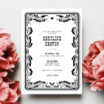 Convites Chá de panela Vintage Chic Western Cowgirl<br><div class="desc">Chá de panela Vintage Chic Western Cowgirl</div>