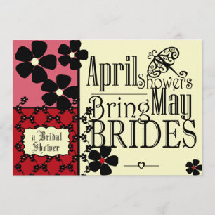 Convites Chá de panela Vintage Garden