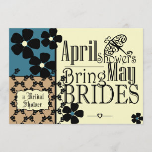 Convites Chá de panela Vintage Garden